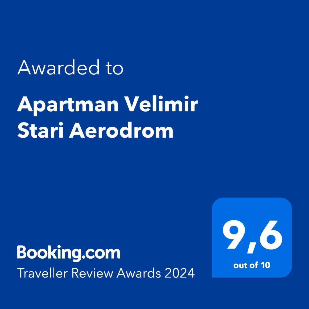 Apartman Velimir Stari Aerodrom Podgoriţa Exterior foto